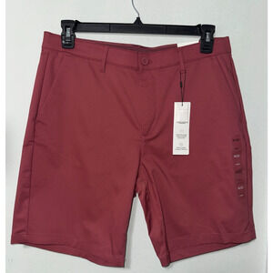 Calvin Klein Men's Chino Shorts 33W Resort Casual Stretch Cotton Infinite Flex